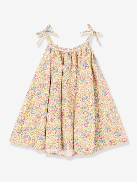 Robe à bretelles Vivian jaune 2 - vertbaudet enfant 
