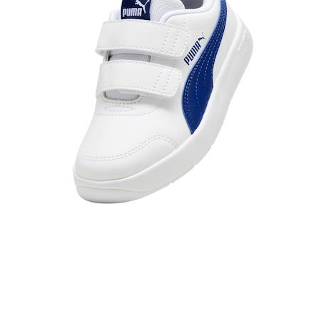 Baskets basses  à scratch Blanc   clyde   royal 5 - vertbaudet enfant 
