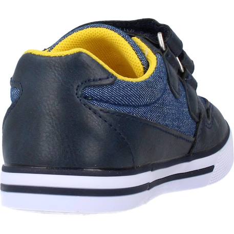 Basket enfant textile folk Bleu 800 3 - vertbaudet enfant 