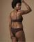 Tanga taille basse de maternité skin Chocolat+Latte+Rose 3 - vertbaudet enfant 