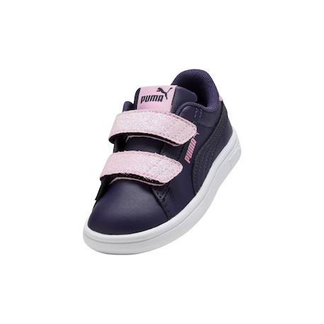 Baskets basses  à scratch Deep plum   rose shimmer 5 - vertbaudet enfant 