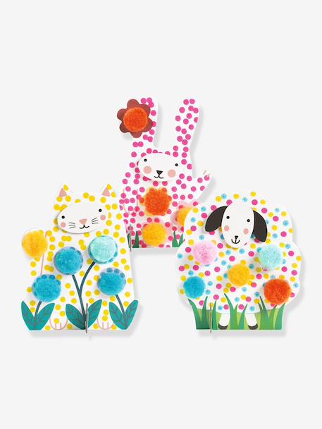 Coffret d’activités points et pompons vert 3 - vertbaudet enfant 