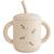 Tasse à paille bees Ecru, jaune, noir 1 - vertbaudet enfant 