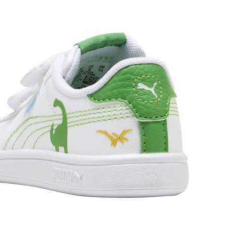 Baskets basses à scratch Blanc vert fruit 4 - vertbaudet enfant 