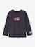 T-shirt manches longues garçon gris ardoise 1 - vertbaudet enfant 