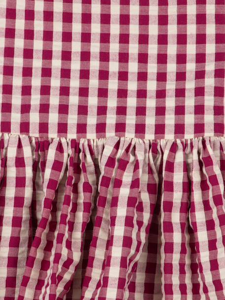 Robe à bretelles Isotta framboise 3 - vertbaudet enfant 