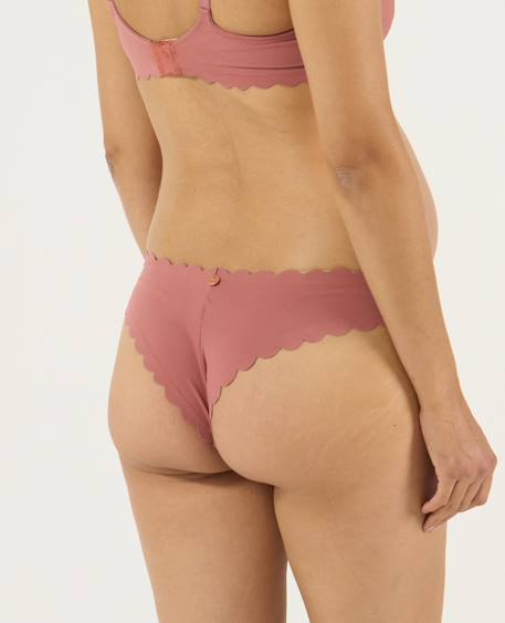 Tanga taille basse de maternité skin Chocolat+Latte+Rose 17 - vertbaudet enfant 