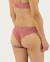 Tanga taille basse de maternité skin Chocolat+Latte+Rose 17 - vertbaudet enfant 