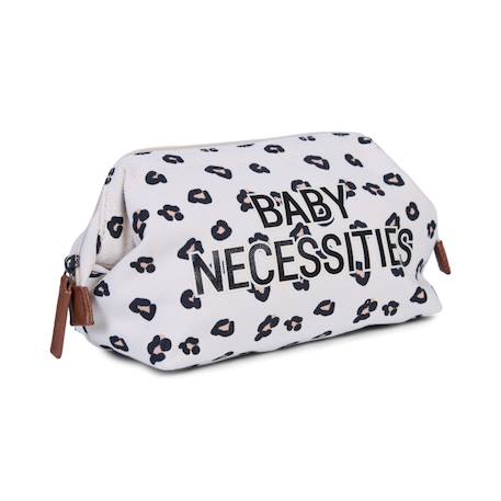 Trousse de toilette bébé Léopard+Noir or+Teddy blanc cassé+Teddy marron 3 - vertbaudet enfant 