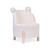 Chaise pour enfants teddy Teddy blanc cassé 4 - vertbaudet enfant 