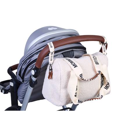 Sac à langer mommy club Blanc cassé+Marron doux 4 - vertbaudet enfant 