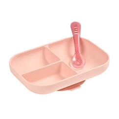 Puériculture-Set repas compartimenté en silicone