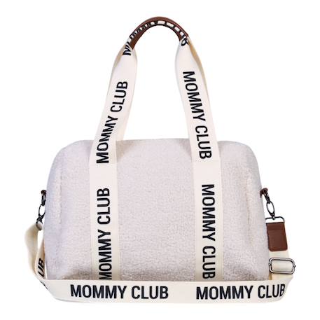 Sac à langer mommy club Blanc cassé+Marron doux 3 - vertbaudet enfant 
