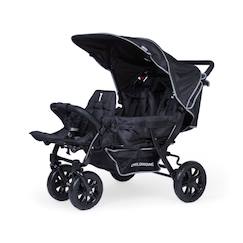 Puériculture-Triplette poussette capacité 3 enfants + housse de pluie + pare-soleil