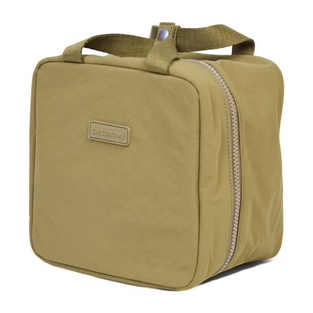 Pochette repas isotherme Mellow beige+Mellow kaki 8 - vertbaudet enfant 
