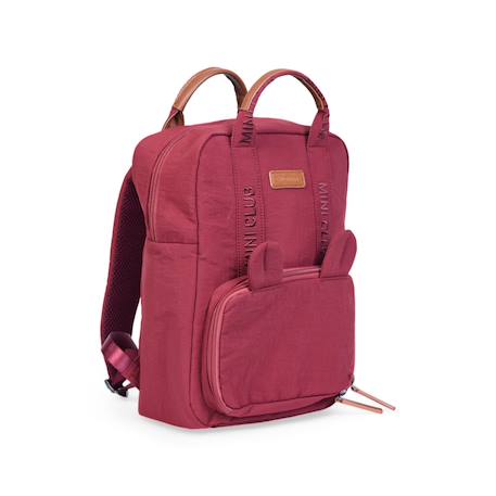 Sac à dos enfant mini club signature Bordeaux+Marine 4 - vertbaudet enfant 