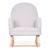 Chaise à bascule tissu teddy Neutre 3 - vertbaudet enfant 