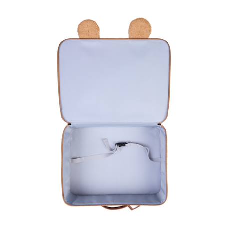 Sac de voyage valise pour enfant mini traveller Teddy marron 4 - vertbaudet enfant 
