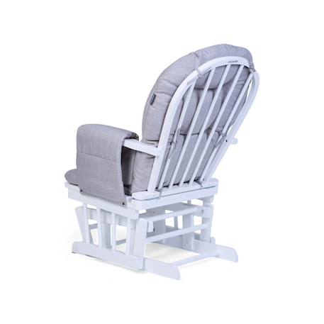 Fauteuil à bascule avec repose-pieds Gris 3 - vertbaudet enfant 