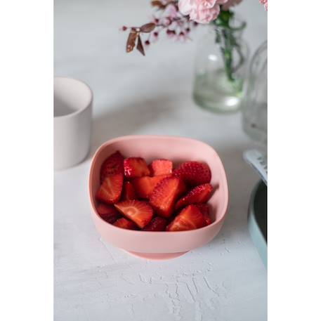Bol ventouse pour bébé en silicone Rose 4 - vertbaudet enfant 