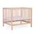 Parc pour bébé en bois + roues 95x75 cm parc 99 Blanc ancien+Marron et noir+Naturel+Noir 16 - vertbaudet enfant 