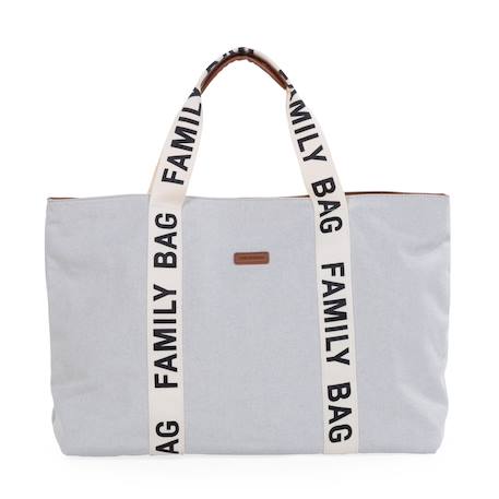 Sac à langer family bag Blanc cassé+Noir+Vert 4 - vertbaudet enfant 