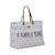 Sac à langer de voyage grande contenance design family bag Blanc imprimé+Gris toile 4 - vertbaudet enfant 