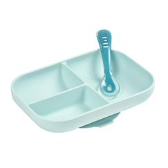 Puériculture-Set repas compartimenté en silicone
