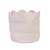 Panier fleur 35x35x35cm corde de coton Blanc cassé 4 - vertbaudet enfant 