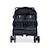Quadruple poussette capacité 4 enfants + housse de pluie + pare-soleil Noir 3 - vertbaudet enfant 