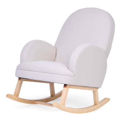 Chaise à bascule tissu teddy Neutre 1 - vertbaudet enfant 