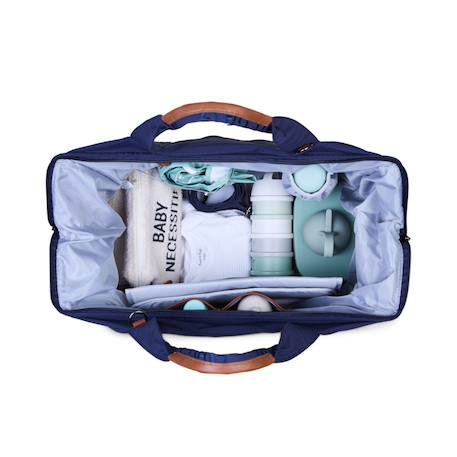 Sac à langer mommy bag Bordeaux+Gris foncé+Marine 16 - vertbaudet enfant 