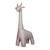Jouet girafe Beige doux 1 - vertbaudet enfant 