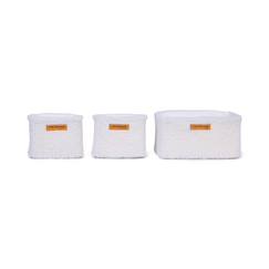 Chambre et rangement-Lot de 3 paniers de rangement suspendus