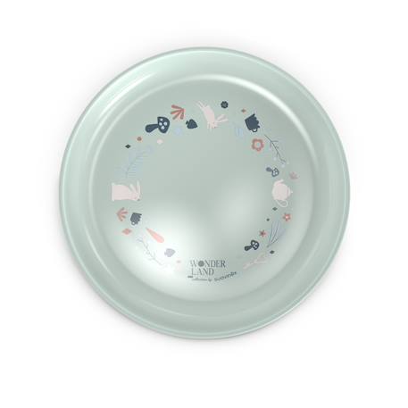 Coffret repas bébé +6 mois Wonderland rose+Wonderland vert 12 - vertbaudet enfant 