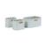 Lot de 3 paniers de rangement suspendus Gris clair 3 - vertbaudet enfant 