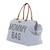 Sac à langer mommy bag Gris toile+Kaki+Marron doux+Textile raphia 3 - vertbaudet enfant 