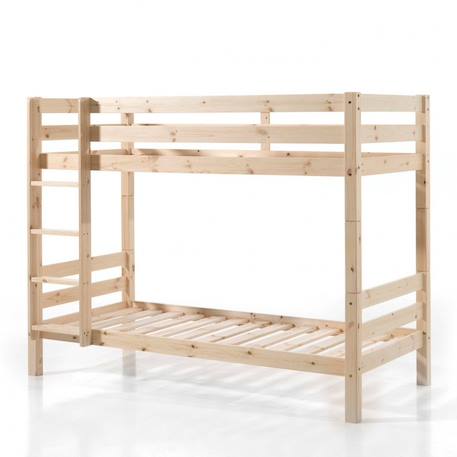 Lit superposé séparable pin massif naturel armance & faustin Bois naturel 4 - vertbaudet enfant 