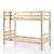 Lit superposé séparable pin massif naturel armance & faustin Bois naturel 4 - vertbaudet enfant 