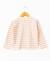 Mariniere manches longues 100% coton fille Fond grege raye rose 4 - vertbaudet enfant 