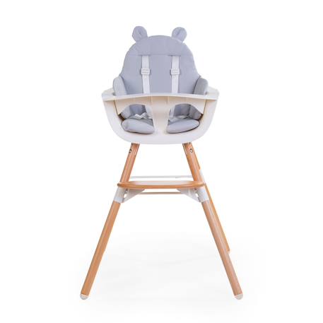 Coussin chaise haute déperlant Gris 3 - vertbaudet enfant 