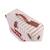 Sac de voyage valise pour enfant mini traveller Rayures nude+Teddy blanc cassé+Teddy marron 4 - vertbaudet enfant 