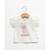 Ensemble short + haut 100% coton bébé fille Imprime rose fond blanc casse 5 - vertbaudet enfant 