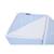Cape de bain + gant 80 x 80 cm Fleur bleu 4 - vertbaudet enfant 