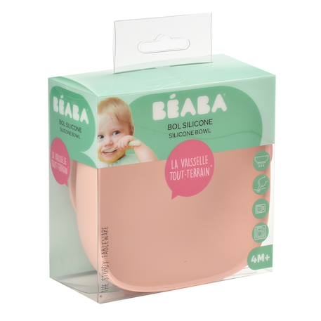 Bol ventouse pour bébé en silicone Rose 3 - vertbaudet enfant 