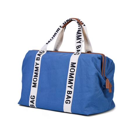 Sac à langer de voyage grande contenance signature mommy bag Indigo+Noir 3 - vertbaudet enfant 