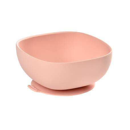 Bol ventouse pour bébé en silicone Rose 1 - vertbaudet enfant 