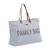 Sac à langer de voyage grande contenance design family bag Blanc imprimé+Gris toile 9 - vertbaudet enfant 