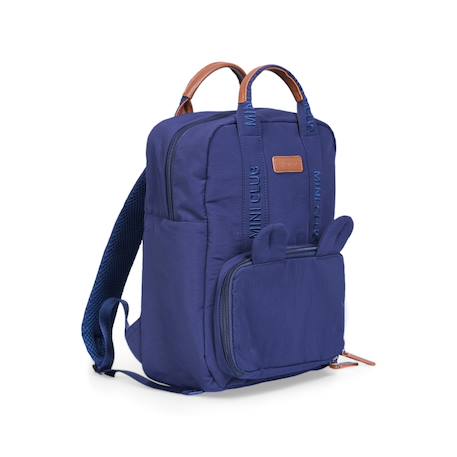 Sac à dos enfant mini club signature Bordeaux+Marine 10 - vertbaudet enfant 