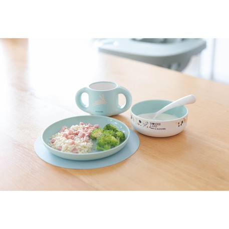Coffret repas bébé +6 mois Wonderland rose+Wonderland vert 8 - vertbaudet enfant 